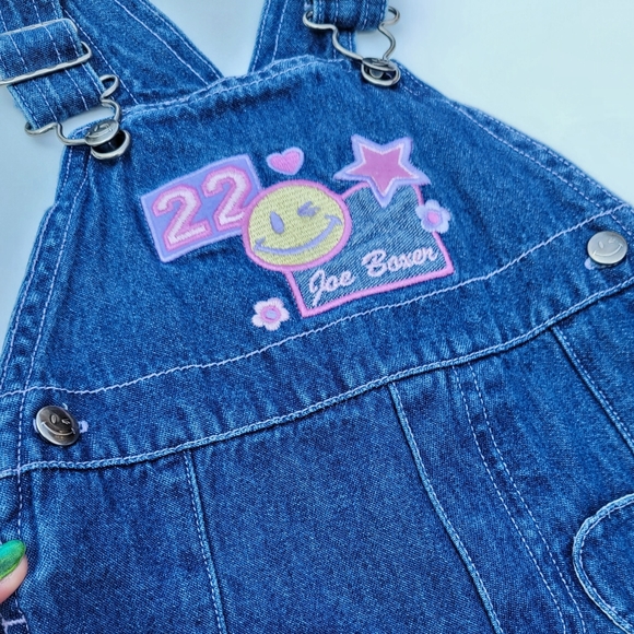 Vintage early 2000s Joe Boxer baby girl overalls - Picture 2 of 6